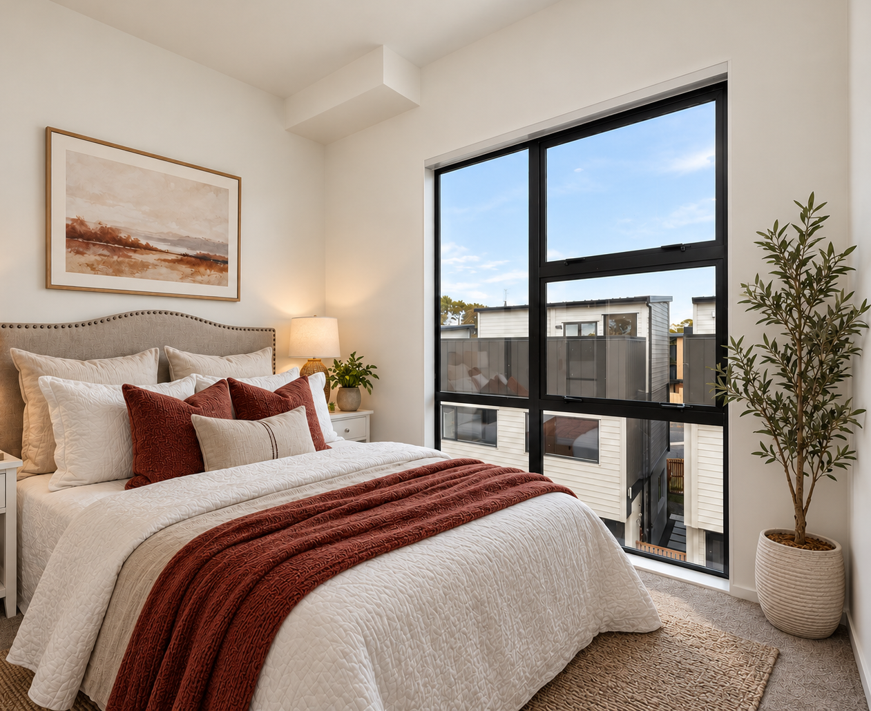 Second bedroom, new standalone home in Avondale Auckland